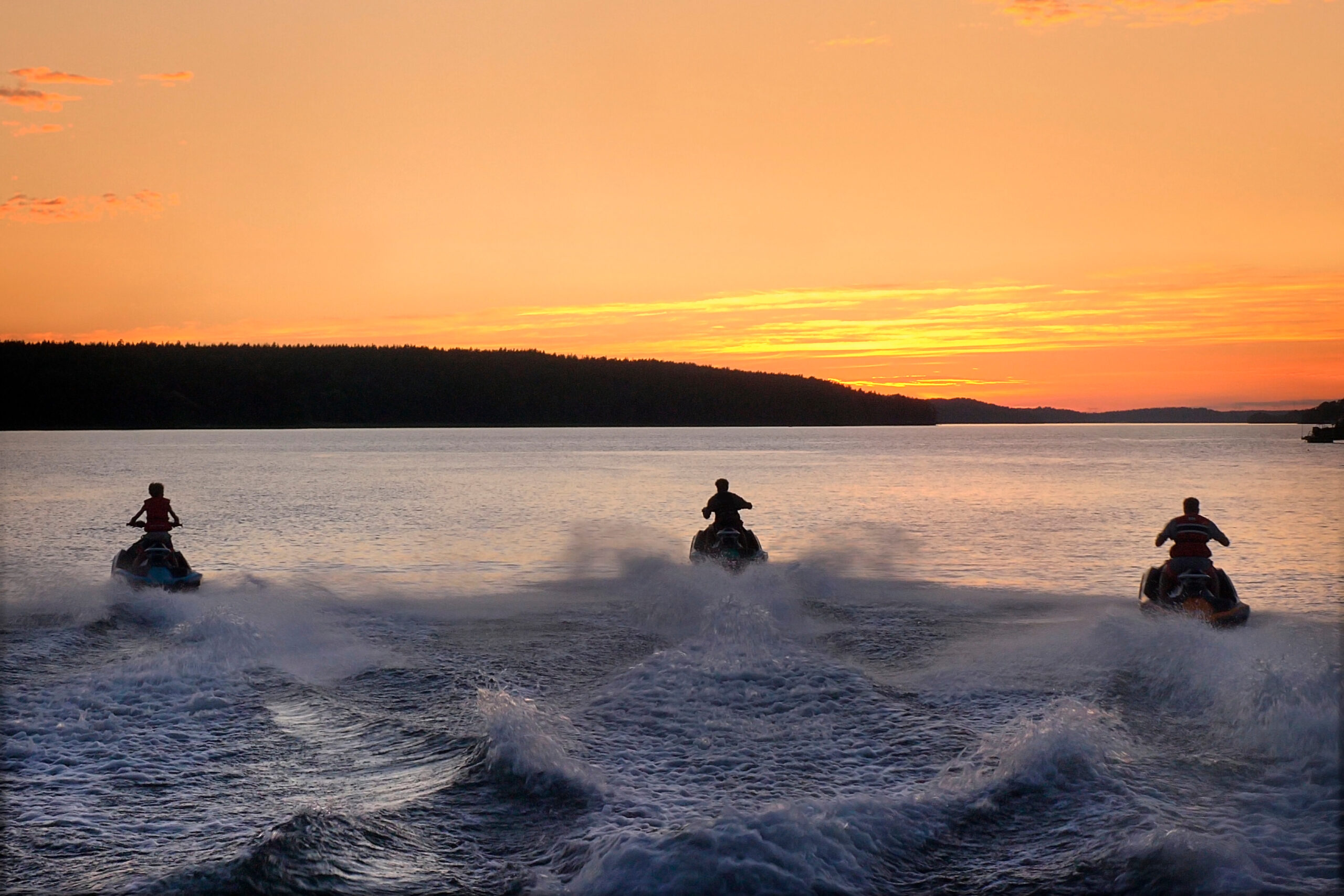 Hiking in volcanic landscapes